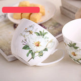 Gaeaspace  - 600ml Creative Ceramic Mug with Cover Chinese Style Special Slotted Cup Breakfast bowl Mug Office Fancy Gift for Tea Drinker