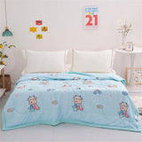 Gaeaspace  -  King Queen Students Quit Blanket Summer Air Conditioner Room Sleeping Blanket Quilt Soft Children Kids Sleeping Quilt Blanket