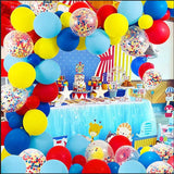 Gaeaspace  -  Balloon Arch Kit Garland for Carnival Theme Party Decoration Red Blue Yellow Confetti Balloons Baby Shower Birthday Party Supply