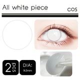 Gaeaspace  -  1 Pair(2pcs) 10 Tone Halloween Cosplay Colored Contact Lenses Colored Lenses for Eyes Anime Cosmetic Eye Color Lens