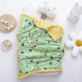 Gaeaspace  -  Summer Children Quilt Home Textiles Toddler Child Nap Blanket Kids Baby Blanket Comforter Bedding Quilts 120x150cm 150x200cm