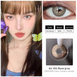 Gaeaspace  -  2pcs/pair New Blue Lenses Color 3 Tone Series Contact Lenses Colored Lenses for Eyes Eye Color Lens Yearly Use(Dia:14mm)