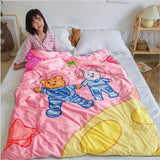 Gaeaspace  -  Cotton Soft Kids Bed Baby Blankets Baby Comforter Toddler Bedding Quilt Infant Blanket for Newborn Crib Cover Autumn Winter