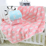 Gaeaspace  -  21 Designs 10 Layers Super Thick Muslin Baby Blanket Swaddle 110x110cm  Newborn Baby Kids Children Swaddle Blankets for Beds