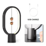 Gaeaspace  -  Creative Table LED Mini Balance Light Night Light Balance Lamp USB Bedside Night Lamp Decorative For Bedroom