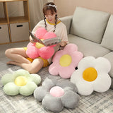 Gaeaspace  -  Cute Flower Plush Pillow Stuffed Soft Plant Flower Throw Pillow Cushion Home Sofa Decoration Pillow