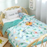 Gaeaspace  -  Summer Children Quilt Home Textiles Toddler Child Nap Blanket Kids Baby Blanket Comforter Bedding Quilts 120x150cm 150x200cm