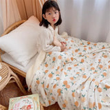 Gaeaspace  -  Milk Cashmere Wool Blanket Spring Autumn Baby Kids Quilt Winter Think Nap Sleeping Blanket Children Warm Velvet Bedding Blanket