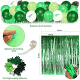 Gaeaspace  -  Jungle Dinosaur Theme Balloon Garland Arch Set Aluminum Foil Happy Birthday Balloon Children's Birthday Party Bathing Decoration