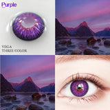 Gaeaspace  -  2pcs/ Pair Color Contact Lenses for Eyes Colored Cosmetic Soft Contacts Lens