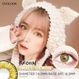 Gaeaspace  -  1 Pair Beautiful Lenses on the Eyes / Colored Eye Lenses /Colorful Contact lenses / Lenses for Anime Eyes/ Eye Color Len