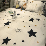 Gaeaspace  -  bedroom refresh Cool star bedding set teen child kid boy man,fashion cotton twin full queen king home textile flat sheet pillow case duvet cover