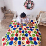 Gaeaspace  -  Mothers and infants Autumn and winter plus cotton warm blanket big size Baby Pacify Peas Blanket high-grade newborn baby quilt