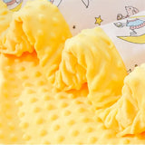 Gaeaspace  -  Autumn Winter Thick Cotton Sleeping Blanket With Fiber Filling 110x140cm Cartoon Baby Kids Children Bedding Sleeping Blanket