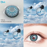 Gaeaspace  -  2pcs/ Pair Color Contact Lenses for Eyes Colored Cosmetic Soft Contacts Lens