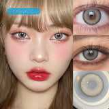 Gaeaspace  -   NINI Brown Colored Contact Lenses soft for eyes small Beauty Pupil myopia prescription degree yearly natural new big