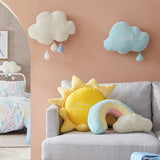 Gaeaspace   -  cute creative rainbow sun cloud plush toy stuffed sun cloudy natural weather soft doll home decoration pillow kids toys