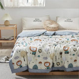 Gaeaspace  -  King Queen Students Quit Blanket Summer Air Conditioner Room Sleeping Blanket Quilt Soft Children Kids Sleeping Quilt Blanket