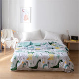 Gaeaspace  -  Summer Washed Quilt For Kids Air-Conditioner Room Soft Thin Kids Quilting Blanket Sofa Children Blanket Bed Cover Quilt