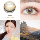 Gaeaspace  -  2pcs/Pair Beautiful Contact Lenses Colored Eye Lenses 5 Tone Cosmetics Lenses on the Eyes Soft Contacts Lens