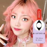 Gaeaspace  -  1 Pair(2pcs) 10 Tone Halloween Cosplay Colored Contact Lenses Colored Lenses for Eyes Anime Cosmetic Eye Color Lens