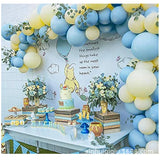 Gaeaspace  -  102pcs Macaron Yellow Blue Balloons Garland Kit Arch Decor Wedding Baby Shower Girls Birthday Party Decortion Supplies