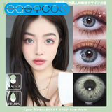 Gaeaspace  -  2pcs/pair Contact Lenses for eyes 0~8.0 Prescription lenses Cosmetic Makeup Soft Contact Lens DNA Series  Big Eyes