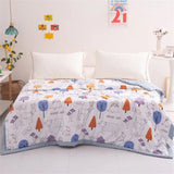 Gaeaspace  -  King Queen Students Quit Blanket Summer Air Conditioner Room Sleeping Blanket Quilt Soft Children Kids Sleeping Quilt Blanket