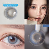 Gaeaspace  -   Highligh Blue Colored Contact Lenses soft for eyes small Beauty Pupil myopia prescription degree yearly natural new big