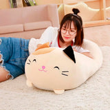 Gaeaspace  -  30cm 60cm 90cm Cute Fat Dog Cat  Penguin Frog Plush Toy Stuffed Anime Figure Cartoon Pillow Kids Toys Gift For Girlfriend