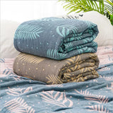 Gaeaspace  -  Bamboo Cotton Summer Air-condition Blanket Bedspreads Throw Blankets Knitted Blanket for sofa travel blanket  150*200/200*230cm