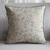 Gaeaspace  -  Free Shipping!!Pastoral flower square throw pillow/almofadas case girl 45x45 53x53 60x60,nordic design cushion cover home decore