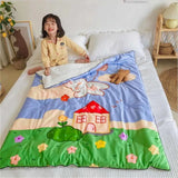 Gaeaspace  -  Cotton Soft Kids Bed Baby Blankets Baby Comforter Toddler Bedding Quilt Infant Blanket for Newborn Crib Cover Autumn Winter