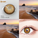 Gaeaspace  -  2pcs/ Pair Color Contact Lenses for Eyes Colored Cosmetic Soft Contacts Lens