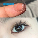 Gaeaspace  -  Tearful Black Colored Contact Lenses soft for eyes small Beauty Pupil myopia prescription degree yearly natural new big