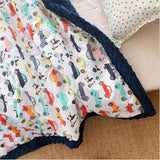 Gaeaspace  -  Mothers and infants Autumn and winter plus cotton warm blanket big size Baby Pacify Peas Blanket high-grade newborn baby quilt