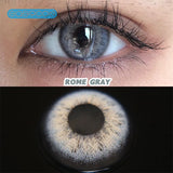 Gaeaspace  -  Rome Gray Colored Contact Lenses soft for eyes small Beauty Pupil myopia prescription degree yearly natural new big