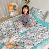 Gaeaspace  -  29 Patterns Autumn Winter Plus Thick Pacify Baby Kids Quilted Bedspread Large Size Warm Bed Quilt Throw Blanket For Children