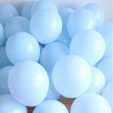 Gaeaspace  -  141Pcs Pastel Pink Blue Balloons Garland Arch Kit Large Moon Foil Helium Balloon Birthday Party Gender Reveal Wedding Decoration