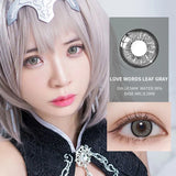 Gaeaspace  -  1 Pair Cosplay Lenses 6 Tone Colored Lenses for Eyes Colorful Contact Lenses Eye Color Lens Eye Contacts Yearly Use