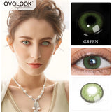 Gaeaspace  -  1 Pair (2pcs) Galaxy Series Colored Lenses for Eyes Color Contact Lenses Beauty Comestic Eye Color Lens Yearly(Dia:14mm)