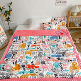 Gaeaspace  -  29 Patterns Autumn Winter Plus Thick Pacify Baby Kids Quilted Bedspread Large Size Warm Bed Quilt Throw Blanket For Children