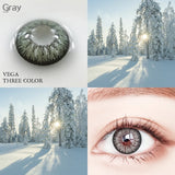 Gaeaspace  -  2pcs/ Pair Color Contact Lenses for Eyes Colored Cosmetic Soft Contacts Lens