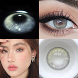 Gaeaspace  -  2PCS/Pair 10 Tone Colored Lenses for Eyes Beauty Color Contact Lenses Eye Color Lens Cosmetic Prescription Lens Year Use