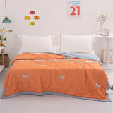 Gaeaspace  -  King Queen Students Quit Blanket Summer Air Conditioner Room Sleeping Blanket Quilt Soft Children Kids Sleeping Quilt Blanket