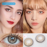 Gaeaspace  -  Rome Gray Colored Contact Lenses soft for eyes small Beauty Pupil myopia prescription degree yearly natural new big