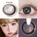 Gaeaspace  -  2PCS/Pair Beauty Lenses Natural Pupil Colored Lenses for Eyes Yearly Use Comestic Contact Lenses Prescription Lenses