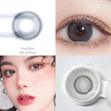 Gaeaspace  -  1 Pair (2pcs) Lenses Colored Lenses for Eyes Comestic Natural Eye Color Lens Beauty Contact Lenses for Eyes Yearly Use