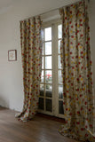 Gaeaspace  -  High Quality 100% Cotton Linen Blackout Curtains French Romantic Tulips Ruffles Cortina for Bedroom Eco-friendly Window Drapes