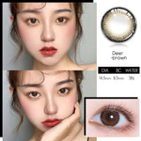 Gaeaspace  -  2pcs/pair Beautiful Contact Lenses for Eyes Naturl Pupils 4 Tone Series Eye Color Lens Colored Lenses for Eyes